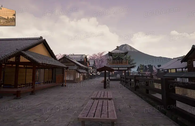 日本小镇-MJH Modular Japanese Town House