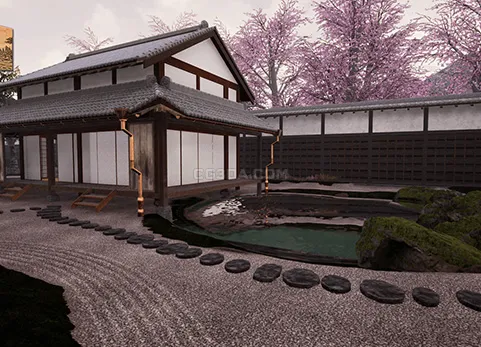 日本小镇-MJH Modular Japanese Town House
