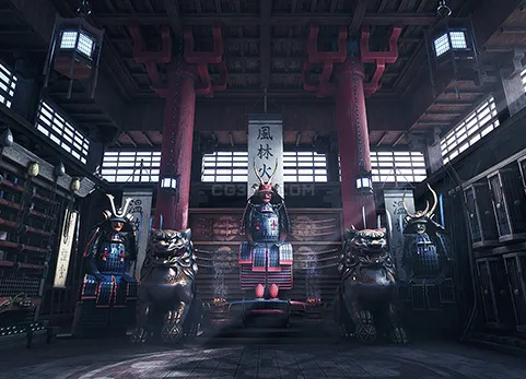 日本武士战室-Feudal Japan Warroom Environment