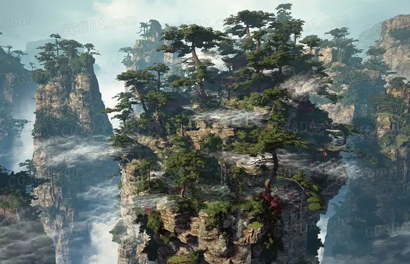 张家界-Zhang Jia Jie Mountain