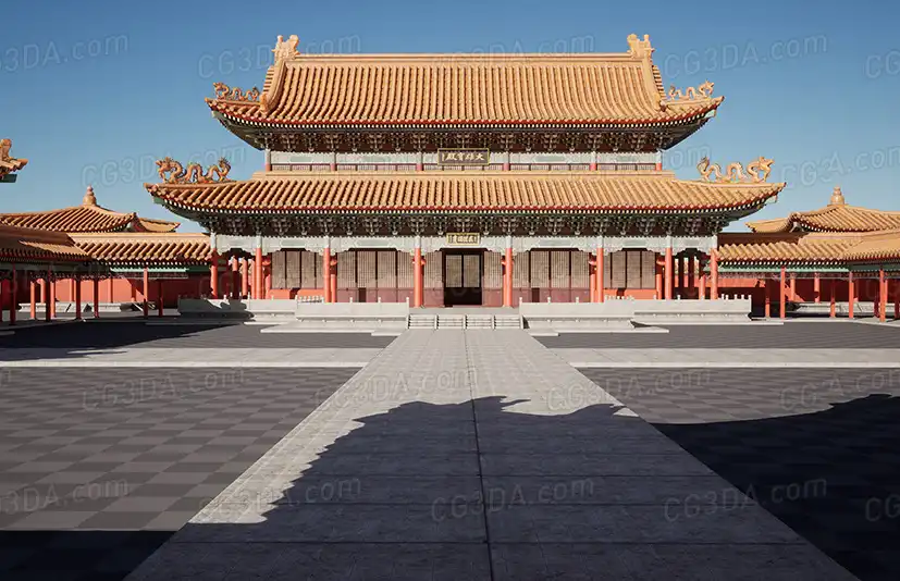 古代皇宫建筑-Asian Modular Temple