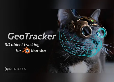 Blender三维对象运动跟踪插件 - GeoTracker keentools v2024.3.0