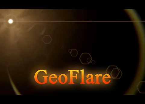 Blender真实镜头耀斑光效预设 - Geoflare 1.0