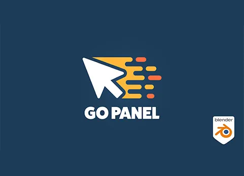 Blender快捷功能按钮可视化插件 - Go Panel v1.0.1