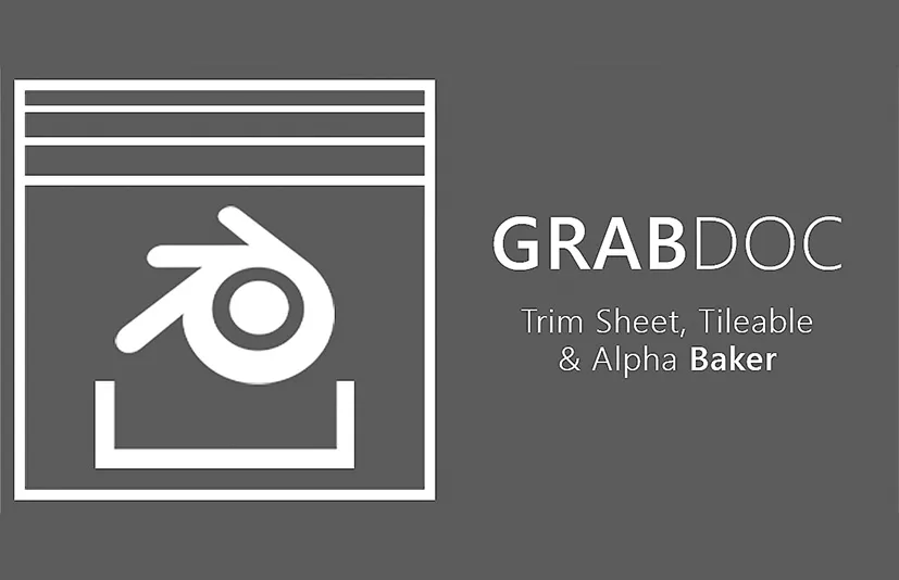 Blender贴图烘焙插件 - Grabdoc v1.4