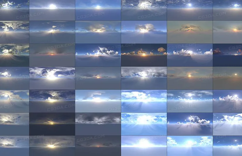 HDR天空-GSG HDRI Ultimate Skies 4k