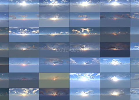 HDR天空-GSG HDRI Ultimate Skies 4k