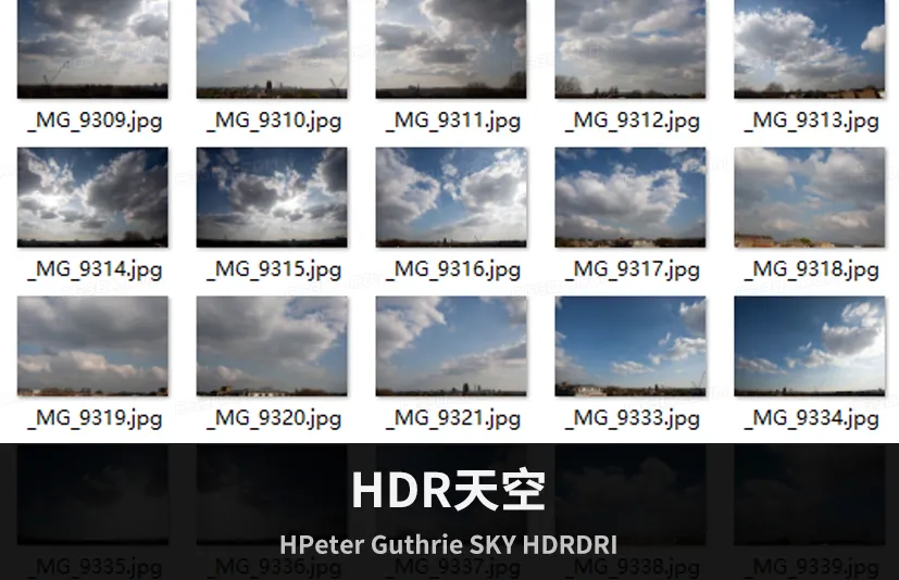 HDR天空 Peter Guthrie SKY HDR