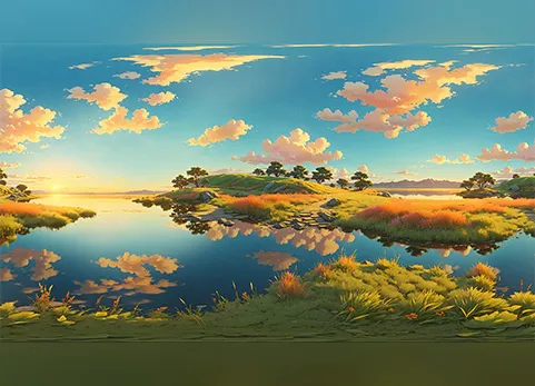 50 HDRI动画全景 - 50 HDRI Anime Panoramas