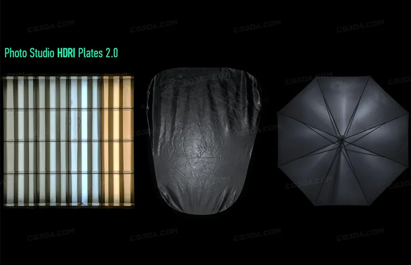 照明HDR-Photo Studio Light Plates HDRI vol 2.0