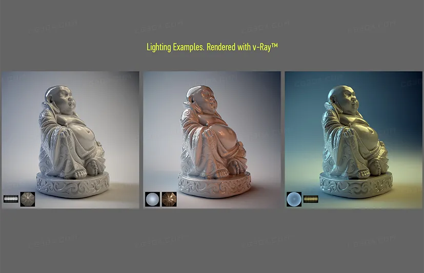 照明HDR-Photo Studio Light Plates HDRI vol 3.0