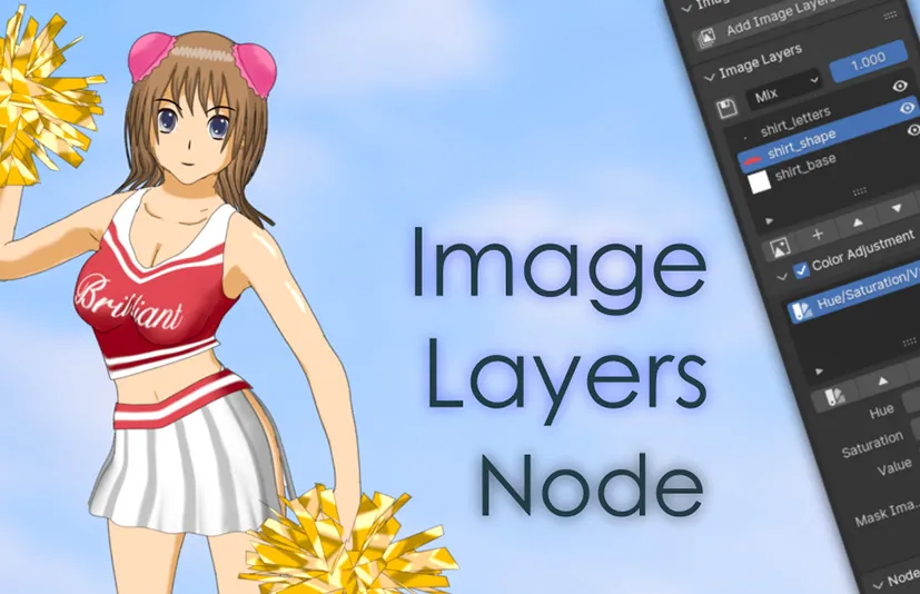 Blender图像图层节点插件 - Image Layers Node v1.3.1