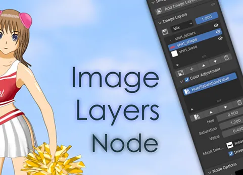 Blender图像图层节点插件 - Image Layers Node v1.3.1