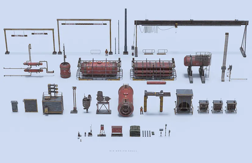 工业区集合资产包 bigmediumsmall-Industrial Zone Collection