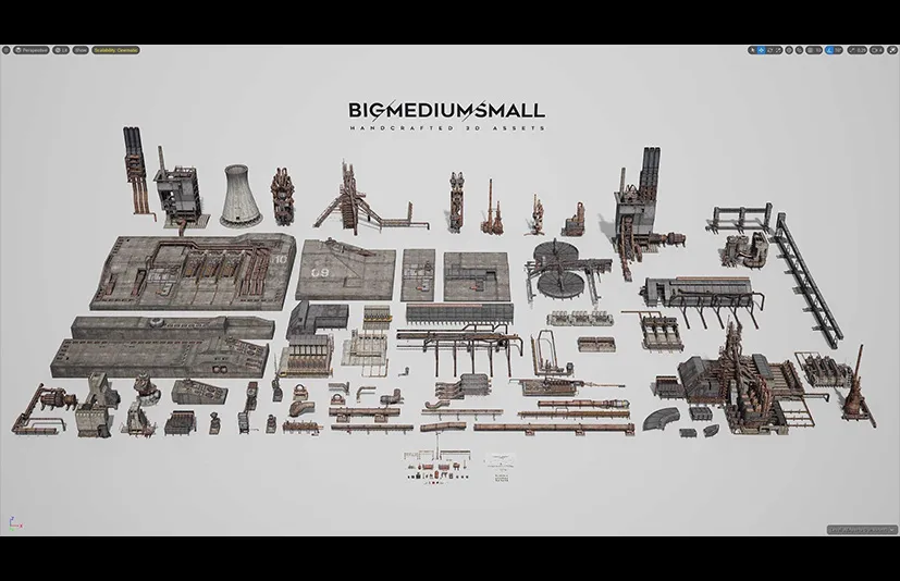 工业区集合资产包 bigmediumsmall-Industrial Zone Collection