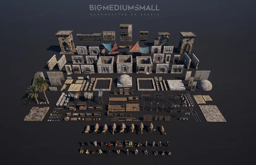 中东大巴扎集市-BigMediumSmall-Grand Bazaar