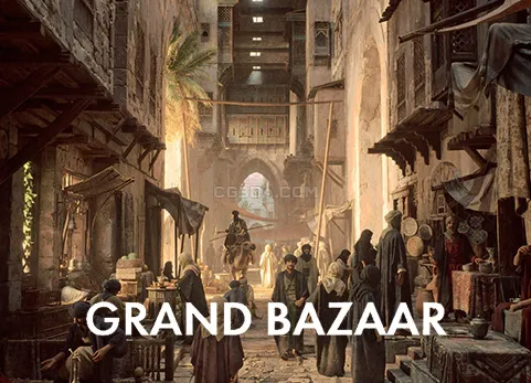 中东大巴扎集市-BigMediumSmall-Grand Bazaar