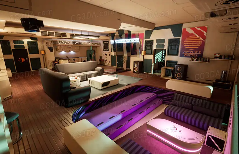 科幻公寓-Scifi Apartment