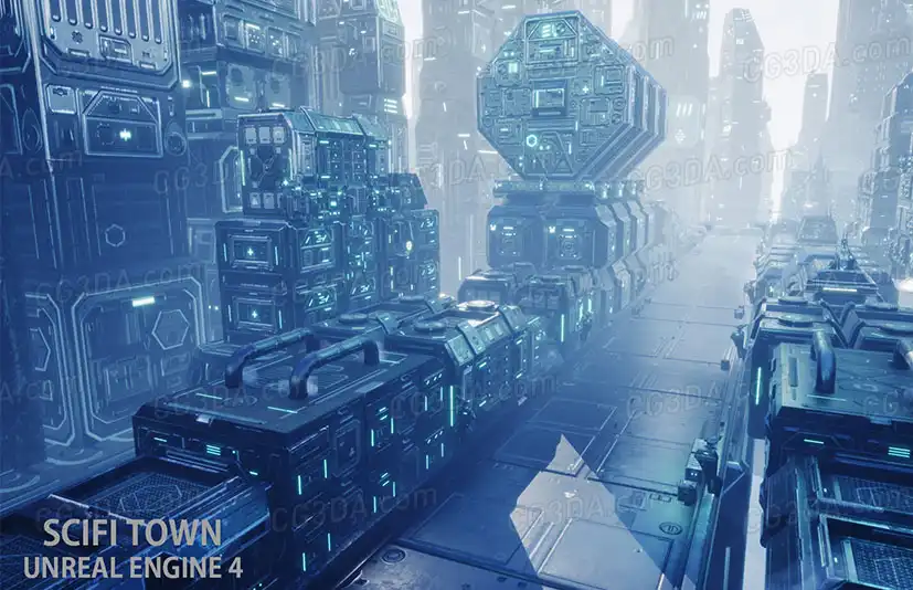 科幻基地/赛博朋克-SCIFI TOWN