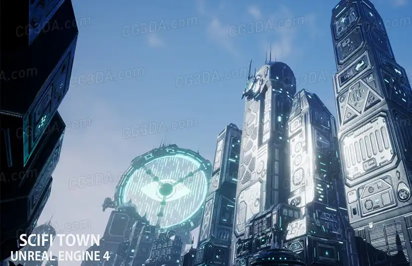 科幻基地/赛博朋克-SCIFI TOWN