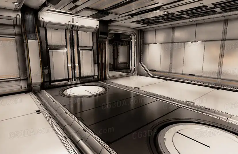 科幻室内场景-Modular SciFi: Interiors