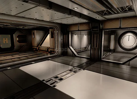 科幻室内场景-Modular SciFi: Interiors