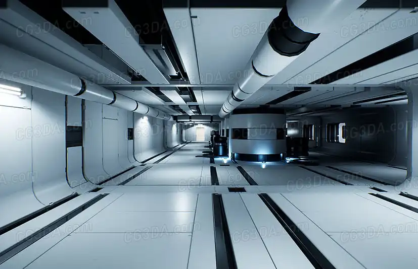 宇宙飞船内部-Modular Sci-Fi Interior
