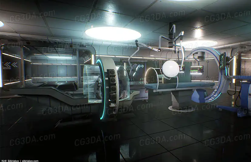 科技医院-Modular Sci-Fi Hospital