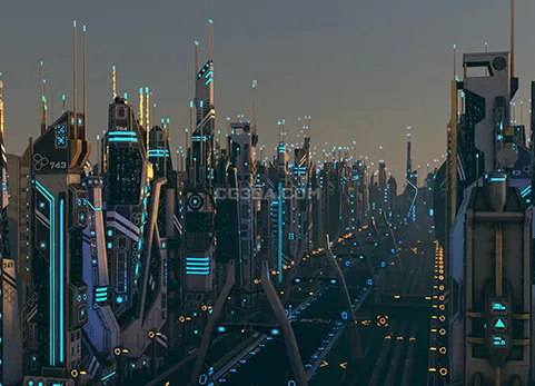 科幻未来城市-Mega Sci-Fi City Package