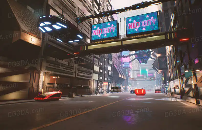 科幻赛博朋克新城-Cyberpunk NeoCity Z
