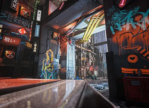 赛博朋克科幻都市-Cyberpunk MEGApack Environment Bundle