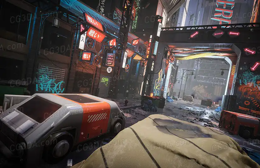 赛博朋克科幻都市-Cyberpunk MEGApack Environment Bundle