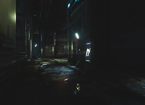 赛博朋克城市街道设施-Cyberpunk Industries Vol.1