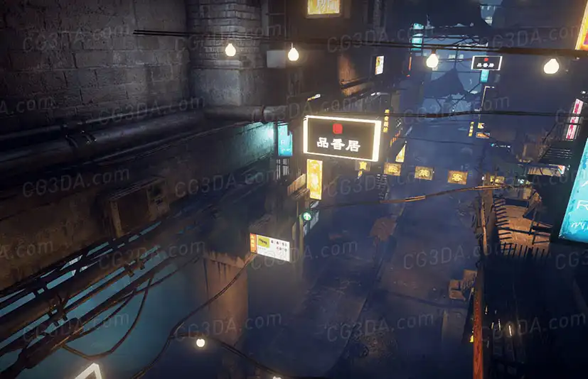 中国风小巷-Forgotten Alley
