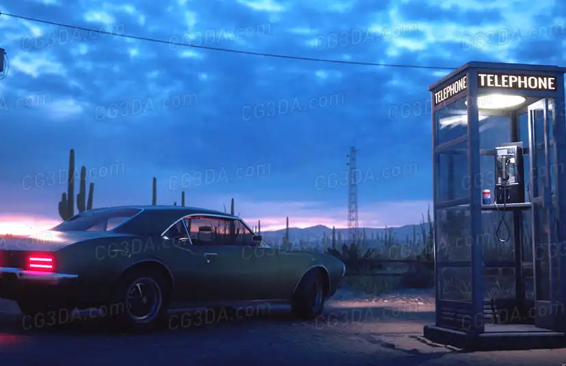 沙漠加油站-Desert Gas Station