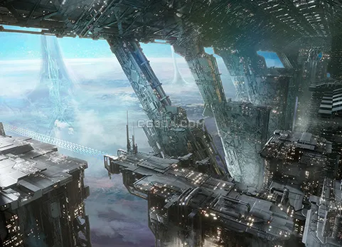 科幻城市景观-ScifiCityscape