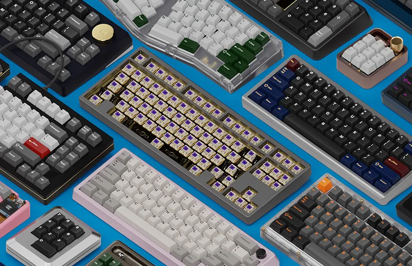 Blender键盘模型预设渲染工具包 - Keyboard Render Kit 2.11