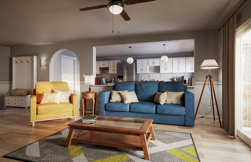 公寓内饰 - KitBash3D - Apartment Interiors