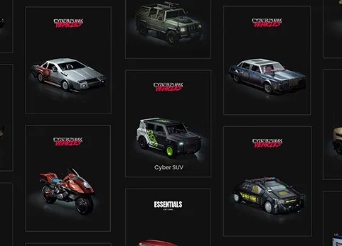 赛博朋克汽车 - Cyberpunk Vehicles