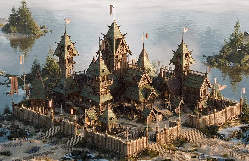 前哨-中世纪军事建筑和环境 - Outpost - Medieval Military Buildings And Environment