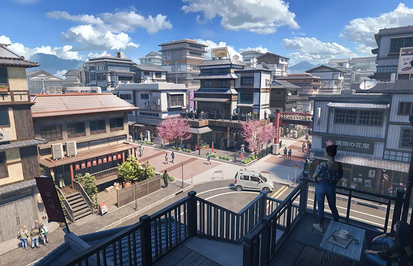 日本城市街区 - Japanese Neighborhoods