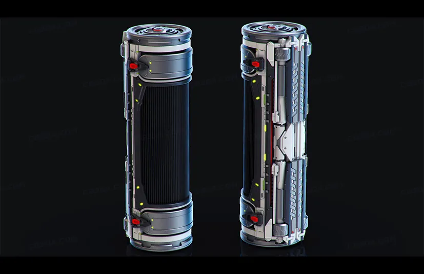 科幻柱子-SciFi Barrels set