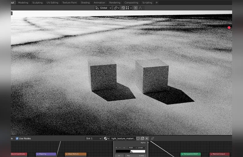 Blender一键快速添加灯光贴图投影效果 - Light Pattern v1.3.6
