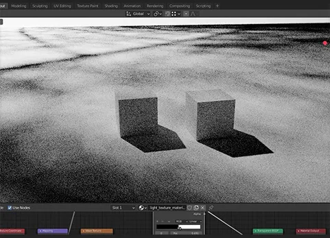 Blender一键快速添加灯光贴图投影效果 - Light Pattern v1.3.6