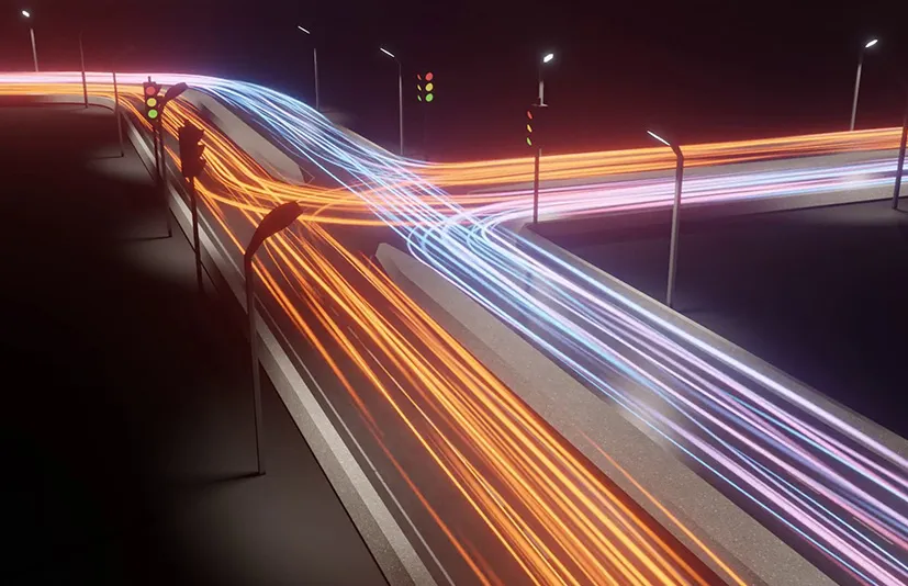 Blender光线拖尾节点预设 - Light Trails Generator v1.1
