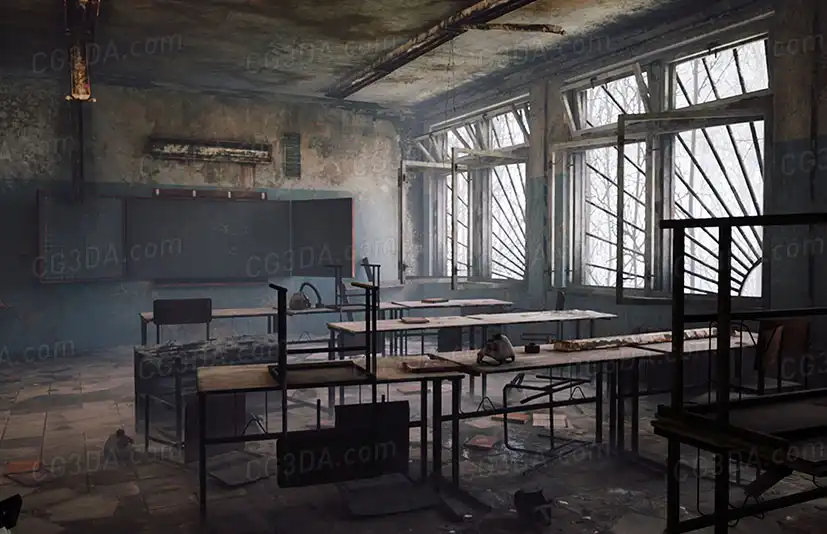 废弃的俄罗斯建筑-Abandoned Russian Building