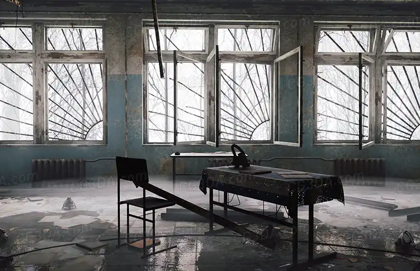 废弃的俄罗斯建筑-Abandoned Russian Building