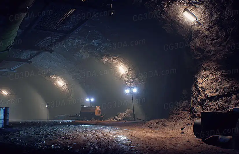 地下洞穴/矿洞-Underground Caves and Bunker