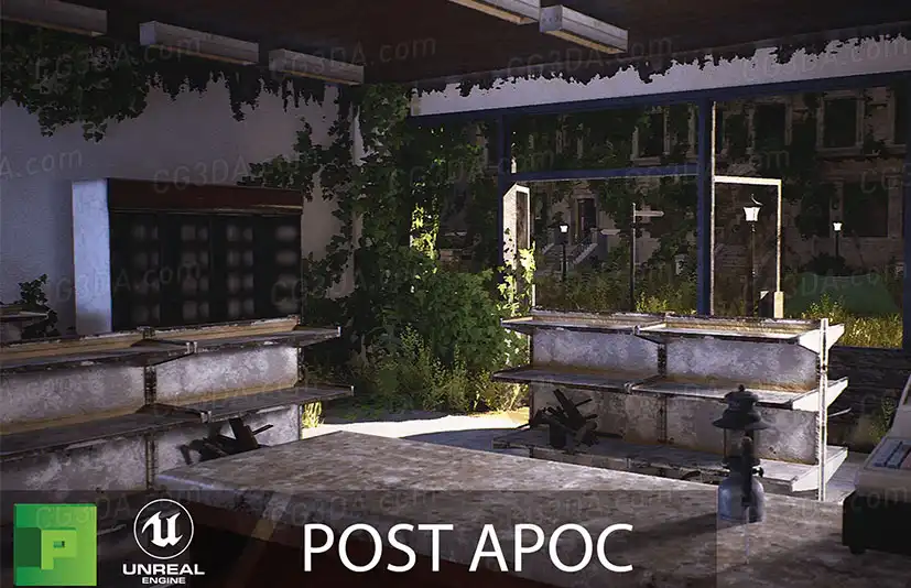 废弃城市/大楼-Post Apocalyptic World