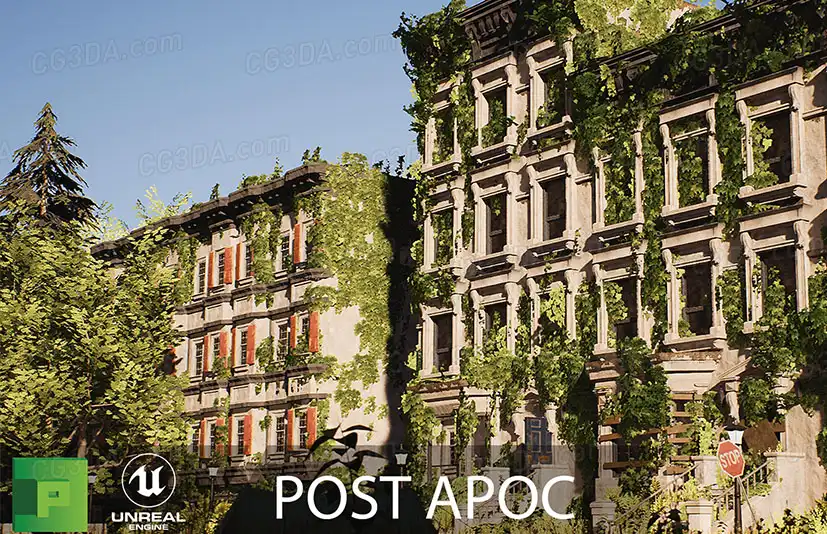 废弃城市/大楼-Post Apocalyptic World